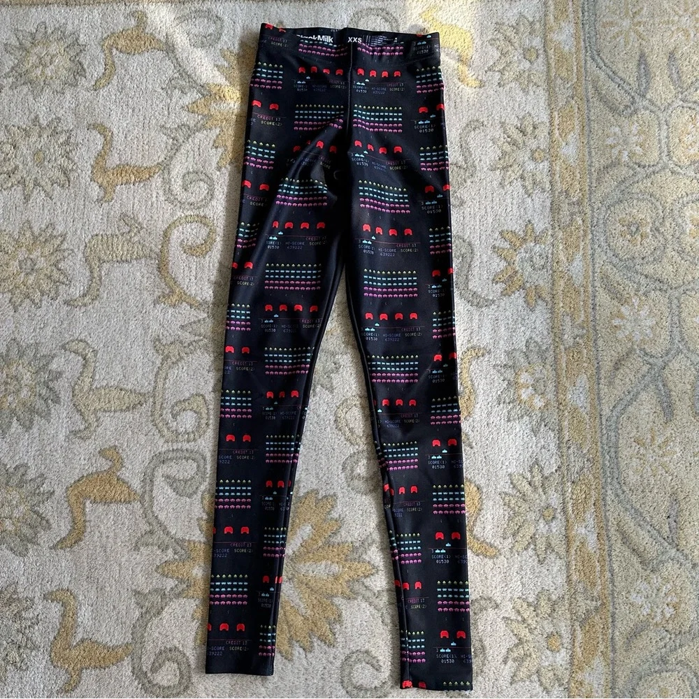 Blackmilk Space Invaders Leggings XXS - Picture 4 of 10